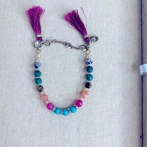 CHLOE + Isabel Boho Bazaar Tassel Bracelet with Lobster Clasp